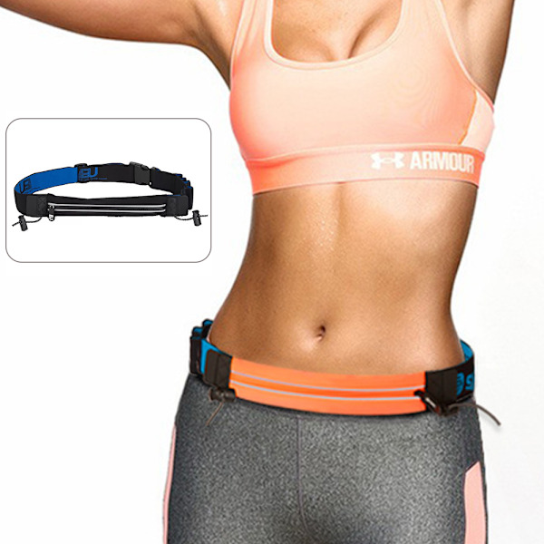 Juoksuvö, vyötärövyö hikinpitävä, rahavyö/fanny pack