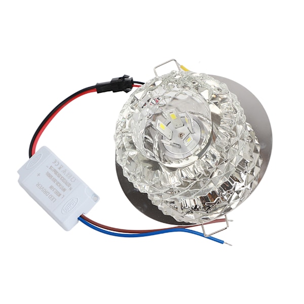 10CM 5W LED-loftslampe, korridor, spejl, krystal, overflademonteret LED-loftslamper, stue, lysekrone, krystallampe