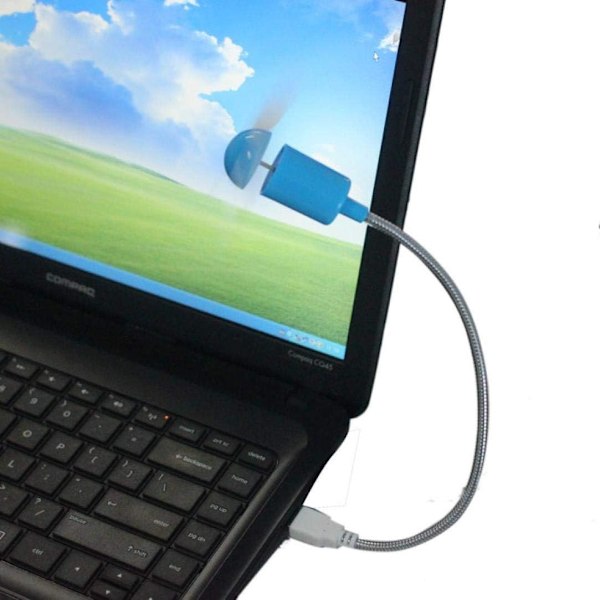 Led-ventilator, fleksibel USB-ventilator