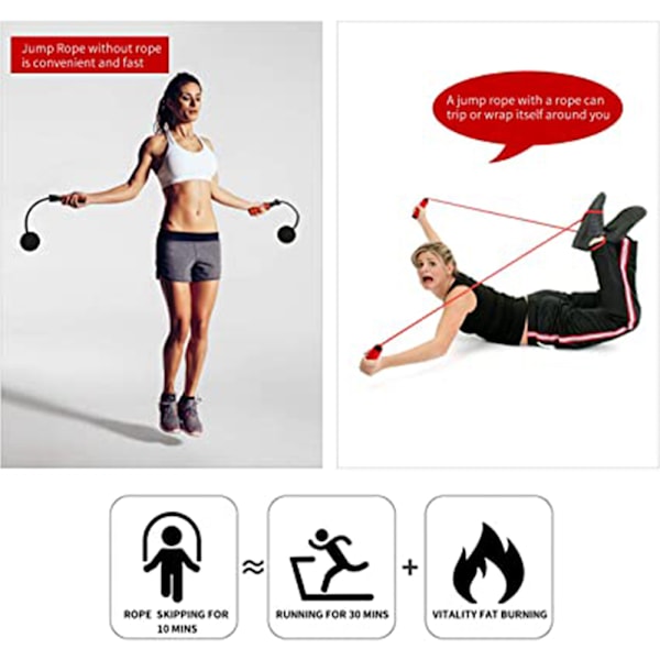 Sladdlös Hopprep För Inomhusbruk Hopprep För Fitness