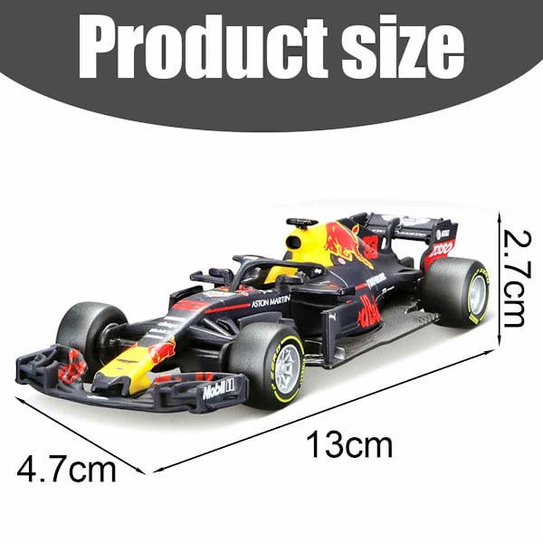 Bimeko Formelbilmodell Lafali F1 LAFHA Racing Car Model 1:43 Formel legering modellbil gunga