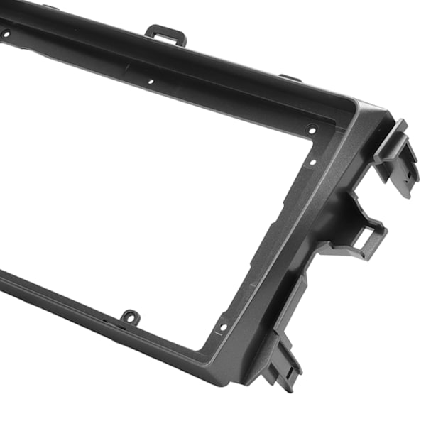 9 tums silver bilstereo radio fascia 2DIN ABS ljudpanel ram ersättning för Corolla 2006‑2013