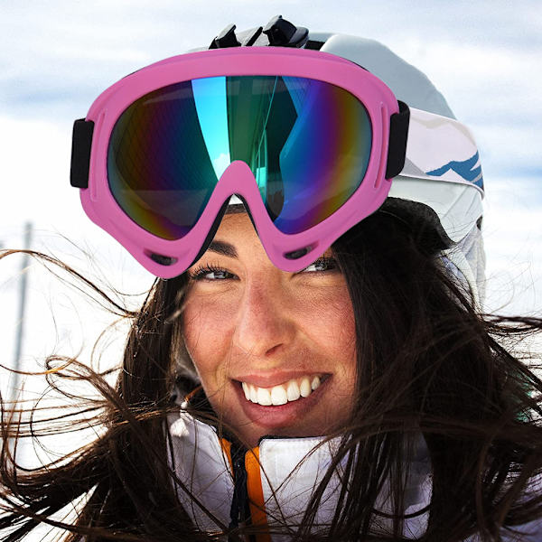 Skibriller for kvinner og menn snowboardbriller linse anti-tåke