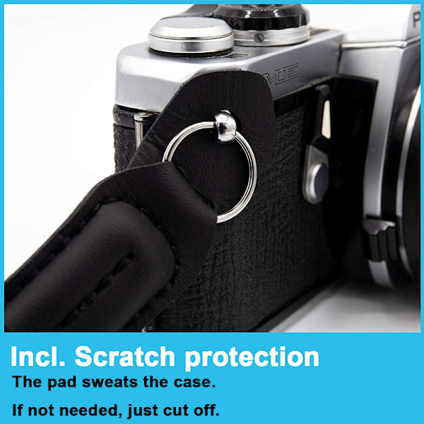 Handrem för kamera, Paracord-snodd handledsrem, Bär på handleden
