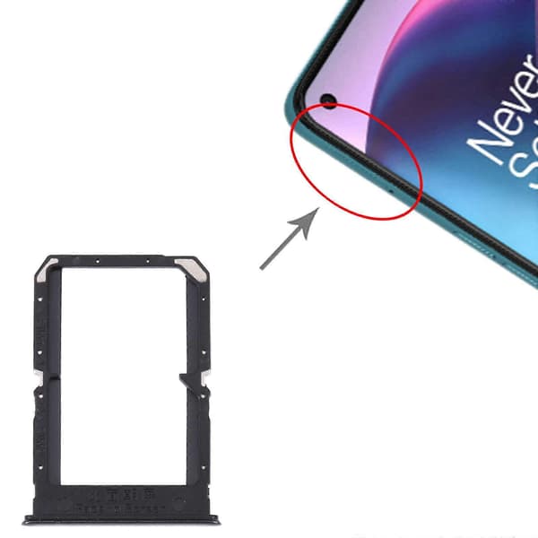 SIM-kortshållare för OnePlus Nord CE 5G EB2101 / EB2103 Silver