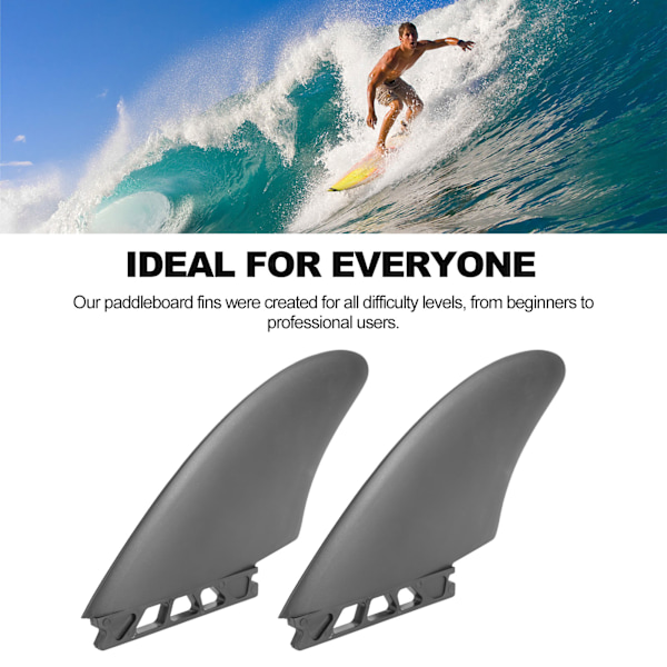 1 par surfebrettfinne Surfebrettfinne Oppblåsbar Padlebrettfinne Longboardfinne For FUTURE