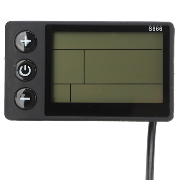48V 60V 500W Elektrisk Cykel Børsteløs Controller LCD Display Kit 3 Mode Sinusoid Elektrisk Cykel Controller Kit