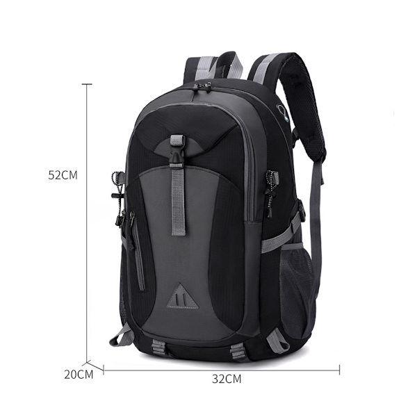 Cykelryggsäck 40L, skidryggsäck, MTB-ryggsäck, för män och kvinnor