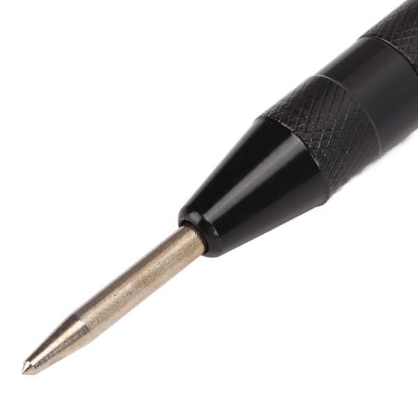 Center Punch Høj Hårdhed Stål Struktur Justerbar Spænding Automatisk Center Punch Positioner Vinduesbryder Sort
