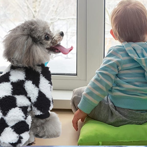 Hund Onesie, Hund Nattdrakt Klær Myk Valp Romper Dress