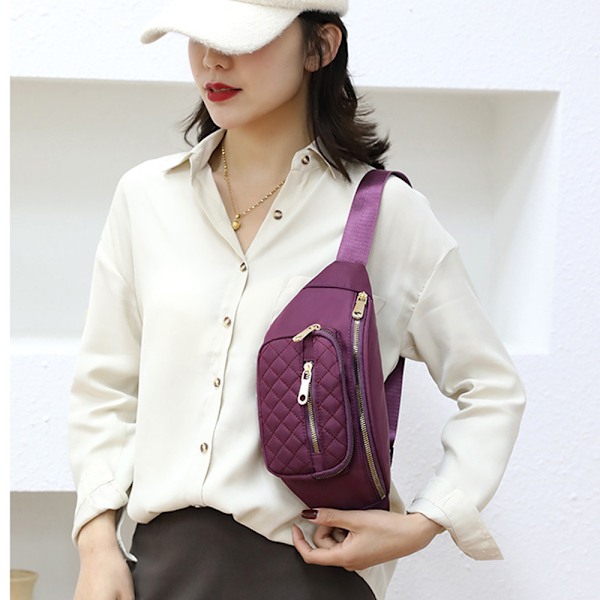 Fashion Belt Bag, Casual Cute Hip Bum Bag för resor