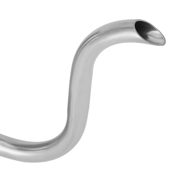 Kaffe Kanna Rostfritt Stål Lång Fin Pip Manuell Kaffe Vattenkokare med Lock för Hem Kaffe AnvändningSilver 350ML
