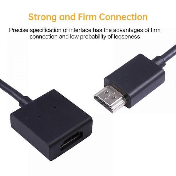4K HDMI hann-til-hunn forlengelseskabel adapter