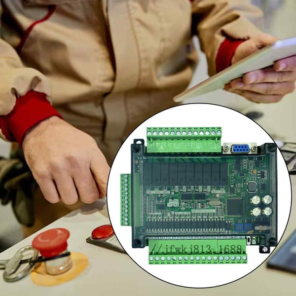 PLC industriel kontroltavle FX3U-24MR høj hastighed med analog stm32 programmerbar controller FX3U-24MT FX3U-24MR