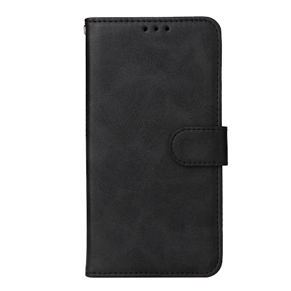 iPhone 11 Læder Wallet Case (2 Kort + ID) - Flere Farver - SORT Sort