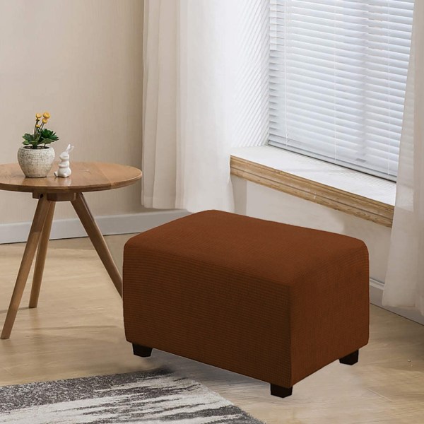 Stretch Ottoman Cover Ottoman Slip Cover Ottoman Protector