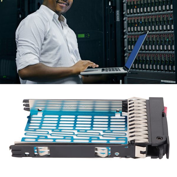 Hårddiskfack med god stabilitet 2,5 tum SAS SATA HDD-fack Caddy hårddiskadapterfäste för HP DL360 DL380 DL385 DL580