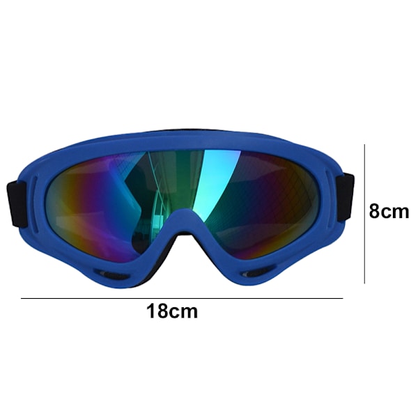 Skidglasögon dam och herr snowboardglasögon lins anti-imma