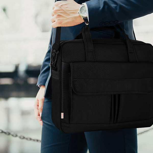 Laptopväska 15,6 tum, Vattentät för resor Män Kvinnor