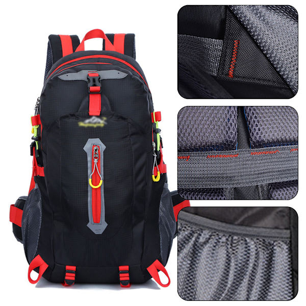 Ryggsäck 40L vandring ryggsäck vattentät utomhus ryggsäck