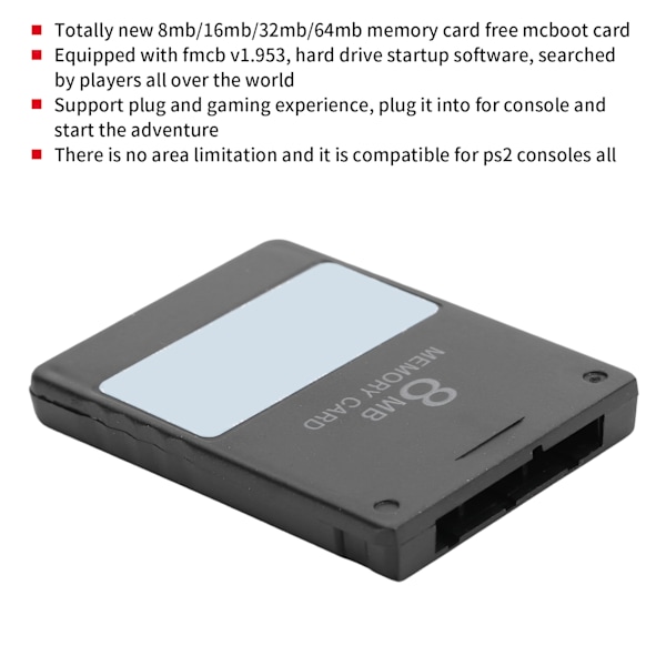 Game FMCB V1.953 Minneskort Gratis MCboot Program Data Saver-kort för PS2/ Playstation 28MB