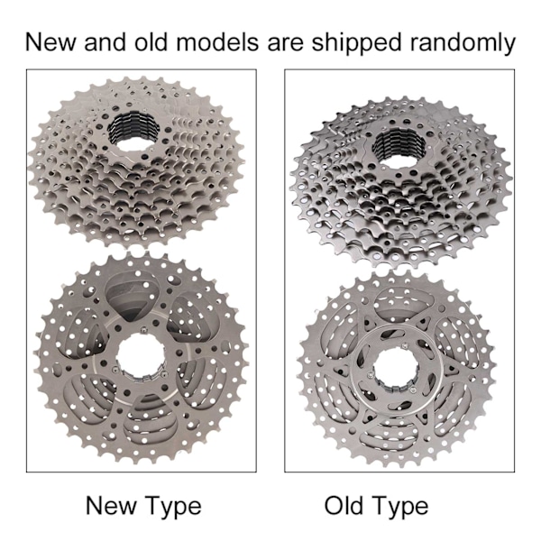 9/10/11/12 hastighet 32/36/42/46T landeveissykkel frihjul kassett tannhjul sykkel erstatningstilbehør 10S 11-36T