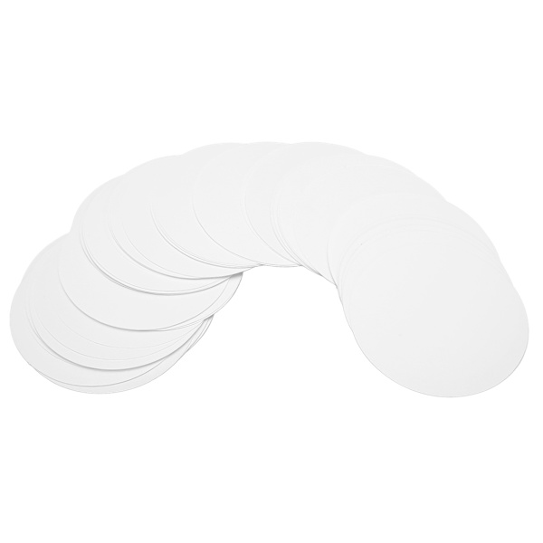 100 kpl pyöreä läpinäkyvä nappikalvo suojakalvo rintanappeja jääkaappitarroja varten 44 mm / 1,7 tuumaa