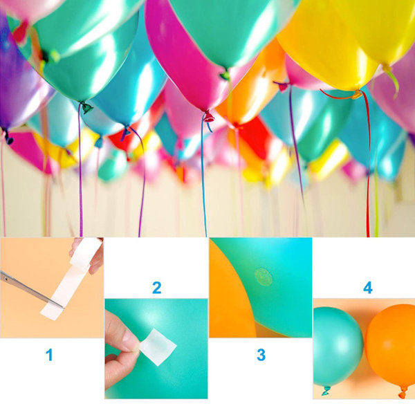 Ballongbåge Kit, Dekorationsremsa För Alla Formskapelser, Återanvändbara Dekorationsverktyg, Lätt Att Använda För DIY-festdekoration, Bröllop Födelsedag Baby