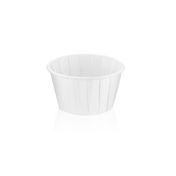 50 stk. papir muffinsforme, muffin cupcake forme, bageforme Weiß