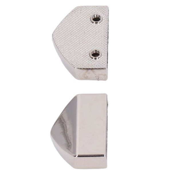 10 set dragkedjor stopp med blank yta, praktiska, attraktiva och dekorativa accessoarer för väskor, vit