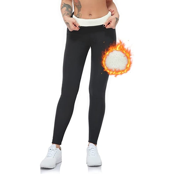 Thermal leggings for women Lined, for everyday wear, fitness, running