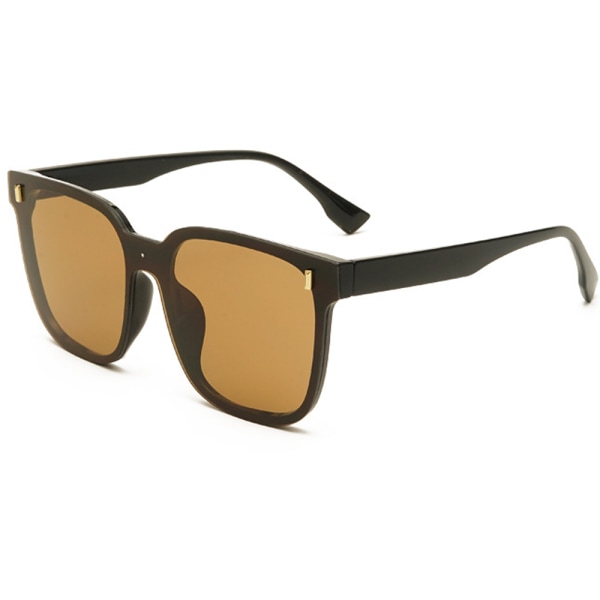 Retro overdimensjonerte firkantede solbriller for kvinner Trendy Classic