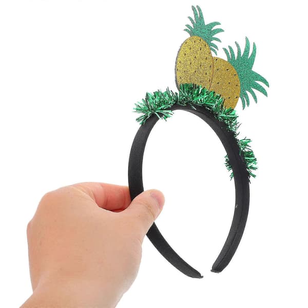 Ananas-hårbøyle til strandfest, søtt frukthodebånd for dekorasjon
