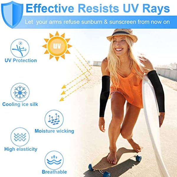 Sun UV Protection Cooling Sleeves Compression Sleeve for Arm