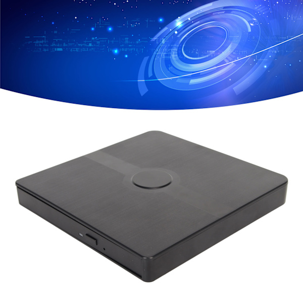 Ulkoinen DVD VCD -asema USB 3.0 Type C -kirjoitin -tallennin -soitin - Kannettava CD-asema kannettavalle tietokoneelle