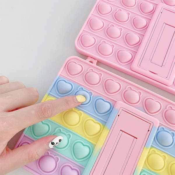 Dekompression Bubble Design iPad mini 4 Sleeve Stødsikker Allround Beskyttelse, med Halsbånd