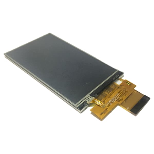 Multi Touch Display, 4-tommers IPS LCD-skærmmodul med 800x480 opløsning, Serial Peripheral Interface Support, HDMI RGB-tilslutning til