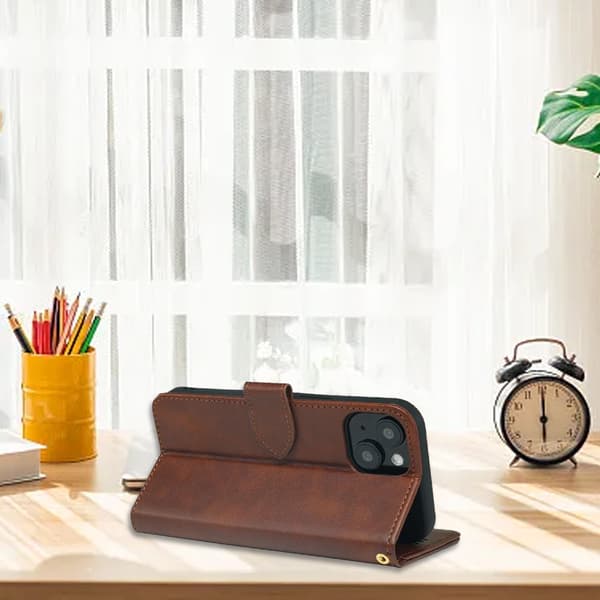 iPhone 7/8/SE (2020/2022) - Wallet Case - Brun Brun
