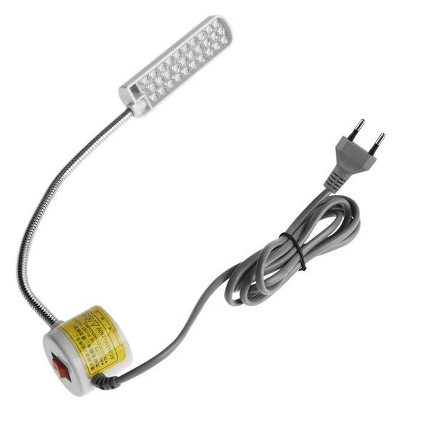 110V-250V LED-lys for symaskin, justerbar magnetisk sokkellampe, del (#1)