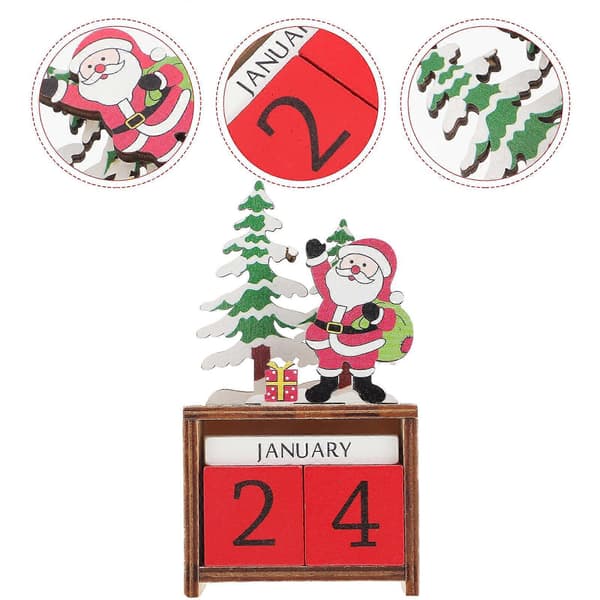 Nedtellingskalender i tre til jul, 3-pakning