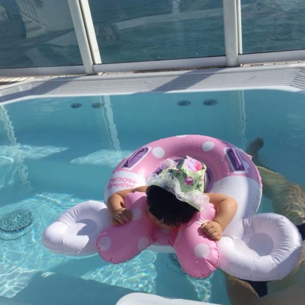 Simning Float för Musse Pigg Cartoon Kids Baby Simring Ring