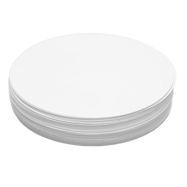 100 kpl pyöreä läpinäkyvä nappikalvo suojakalvo rintanappeja jääkaappitarroja varten 44 mm / 1,7 tuumaa