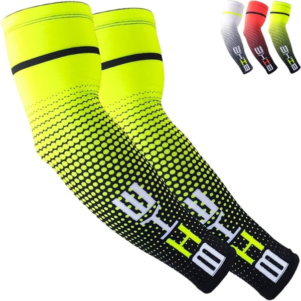 UV Sun Protection Cooling Compression Sleeves Arm Sleeves Men