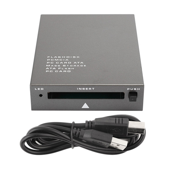 USB2.0 til PC ATA Flash-hukommelseskortlæser Plug and Play-adapter til pc-computer