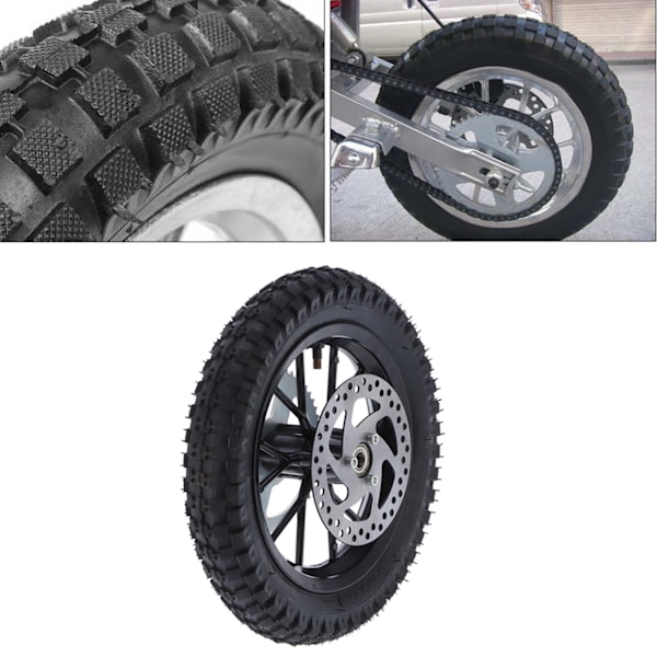 Bakre bakhjulsdäck 12,5 x 2,75 tum ersättning för Coolster 49cc 2-takts minicross QG-50