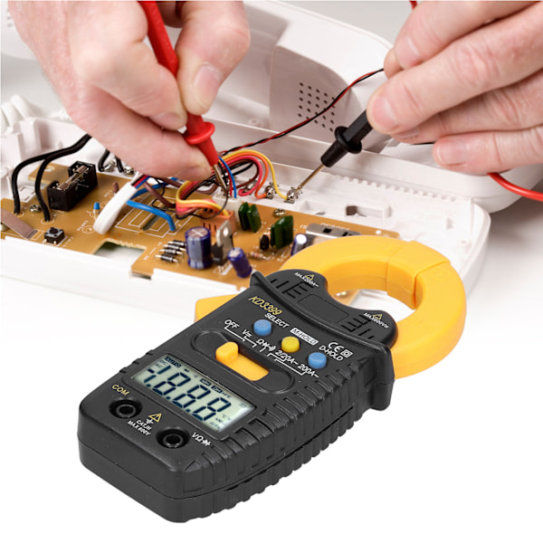 Multimeter Maximalt Värde Håll Automatisk Område Multifunktion LCD Digital Display Säker Bärbar Klämma Meter(KD3399 )