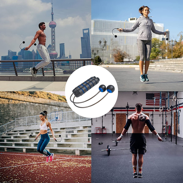 Springtov Speed Rope til træning, fitness, boksning, vægttab