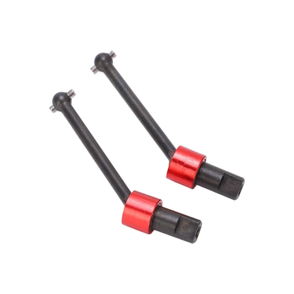 2 st RC CVD drivaxel med hög hårdhet, hållbar, stabil, enkel montering, CVD drivaxel för Traxxas LaTrax TetonRed