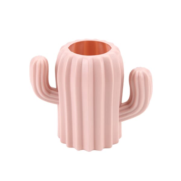 Pink Skrivebords Penneholder, Organizer Pot Holder, Makeup Brush Pot