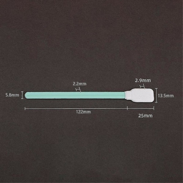Rengöringspinnar Skumspetsar Svampsticka för bläckstråleskrivare Optisk